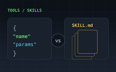 Tools vs Skills: чем инструменты агента отличаются от навыков